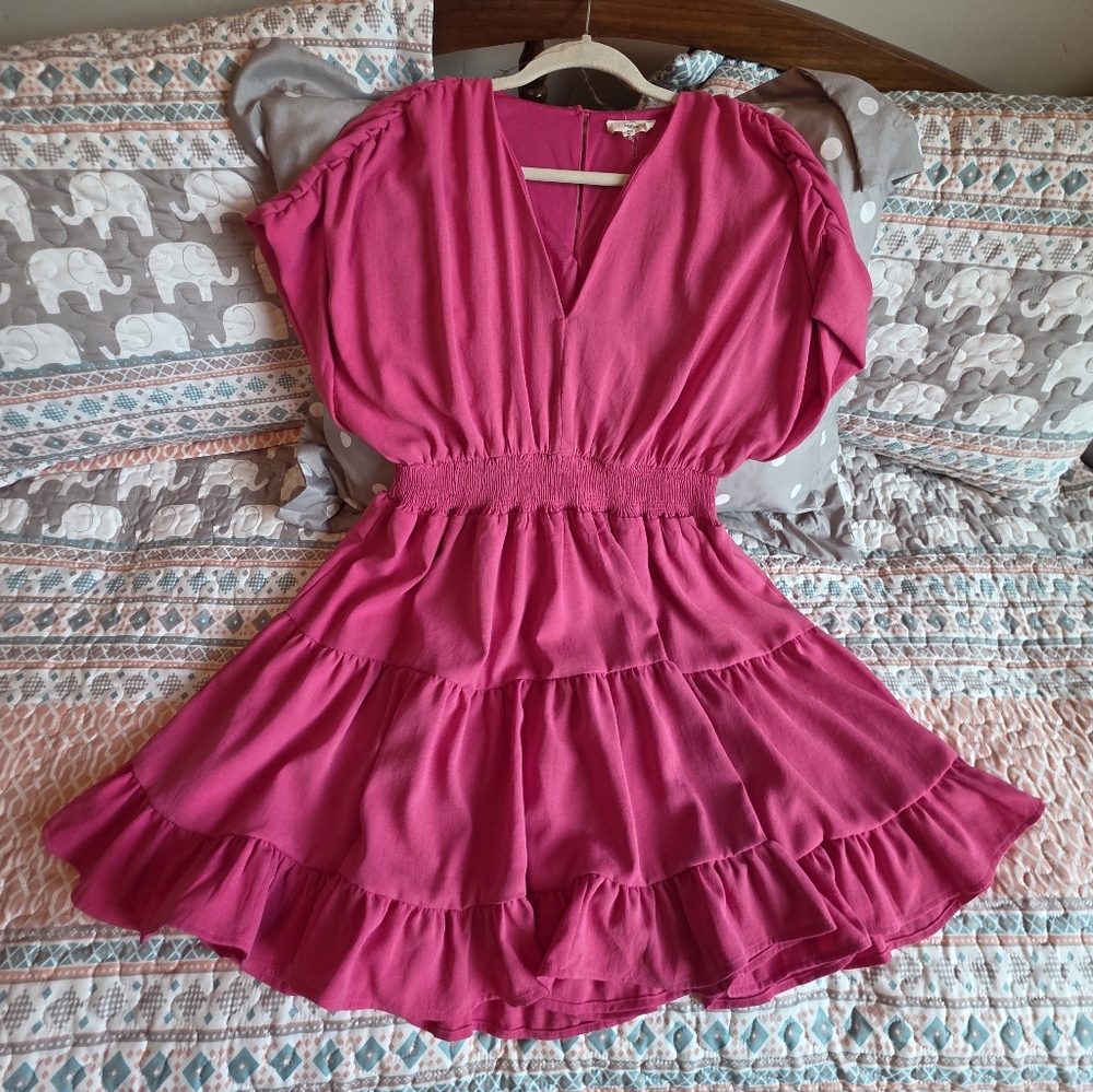 entro "A Sweet Haze" Pink Dress